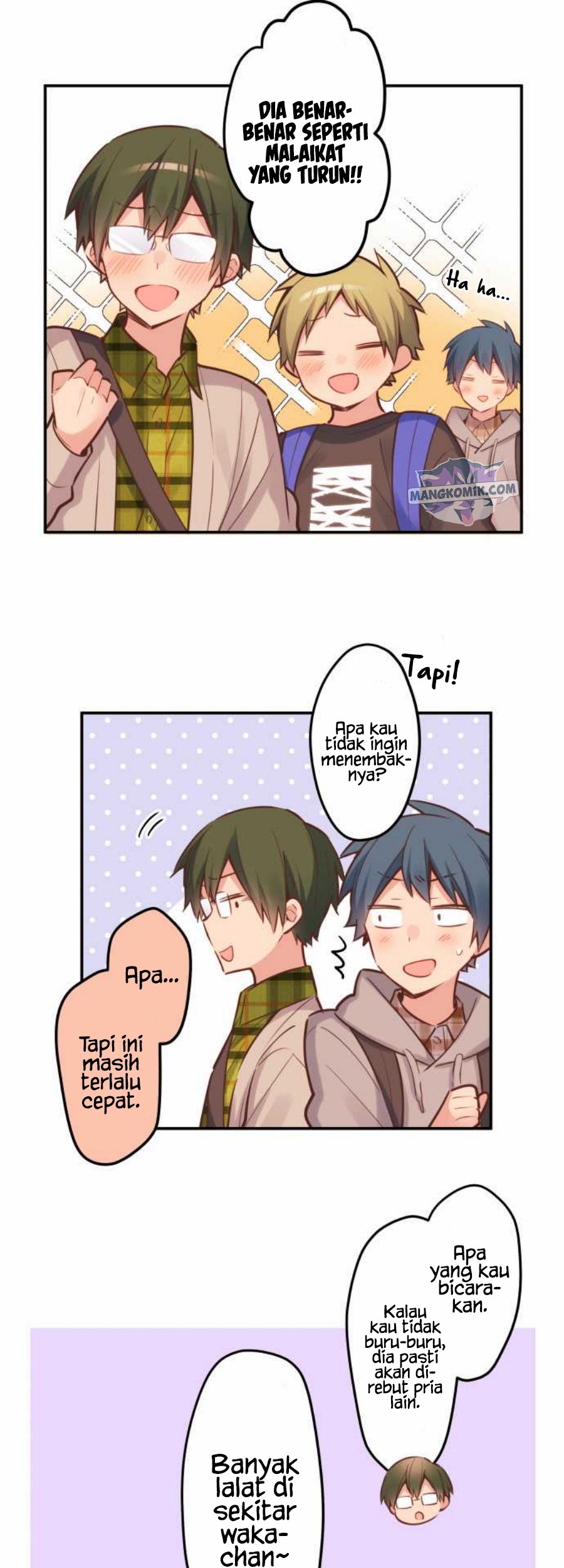 Waka-chan Is Flirty Again chapter 01 halaman 18
