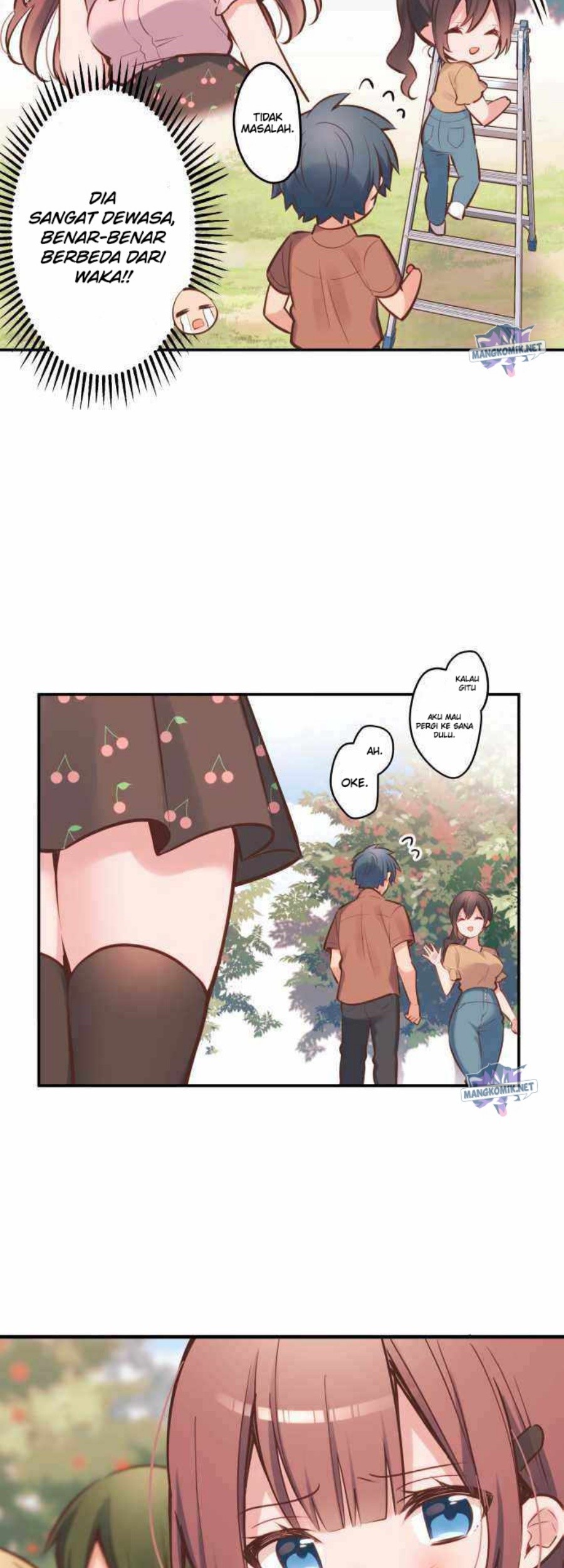 Waka-chan Is Flirty Again chapter 07 halaman 12