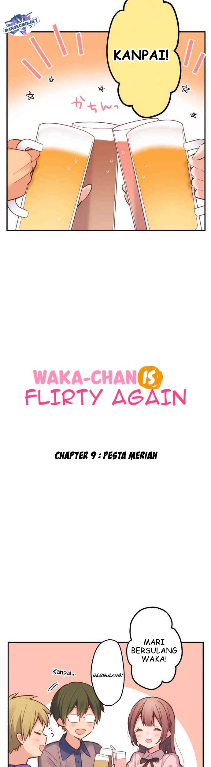 Waka-chan Is Flirty Again chapter 09 halaman 3
