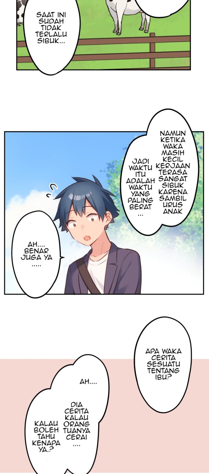 Waka-chan Is Flirty Again Bab 101 halaman 9