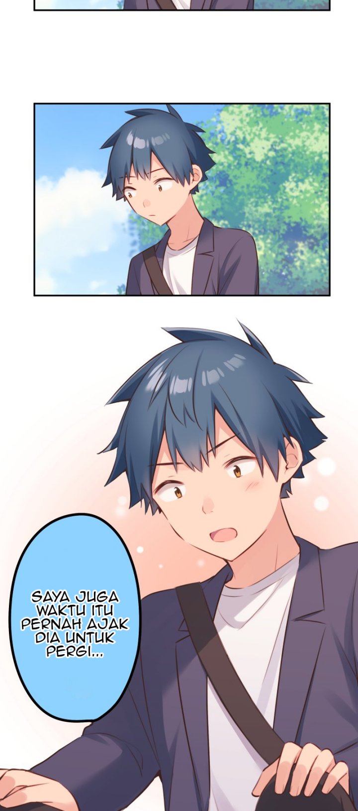 Waka-chan Is Flirty Again Bab 101 halaman 14