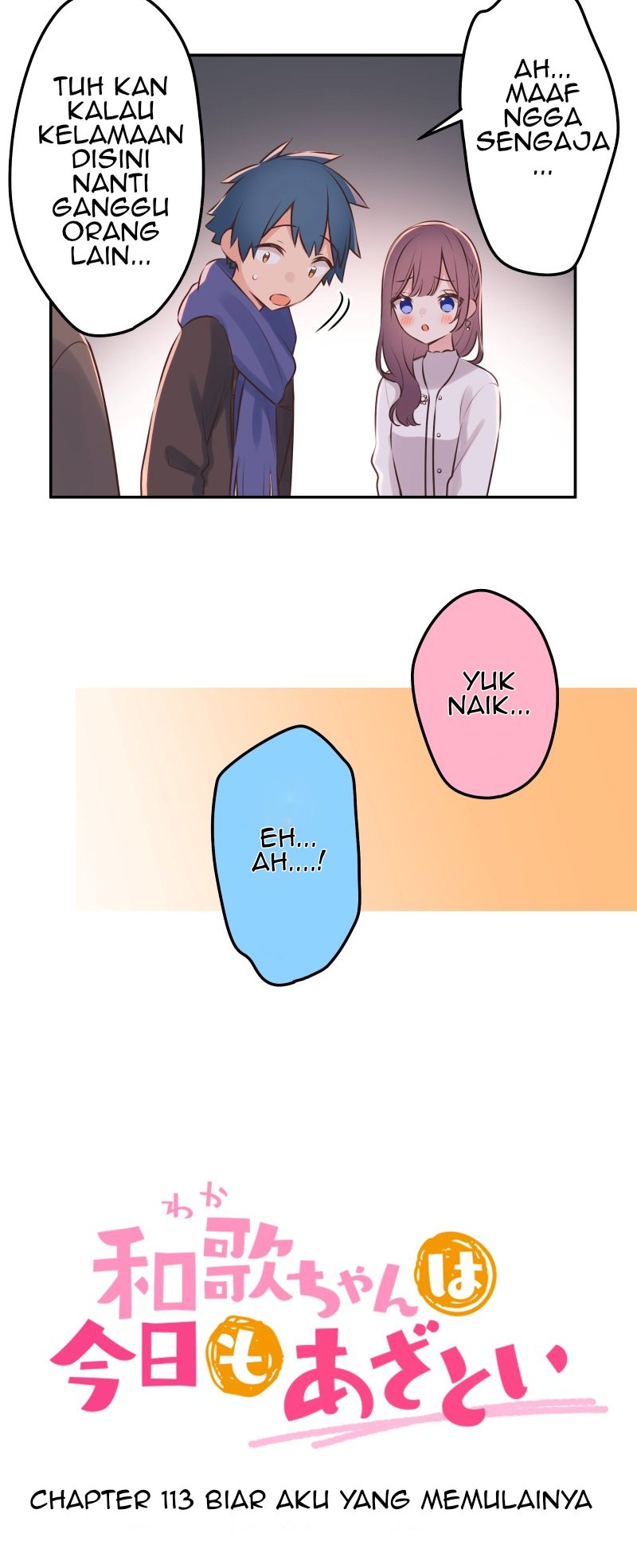 Waka-chan Is Flirty Again Bab 113 halaman 6