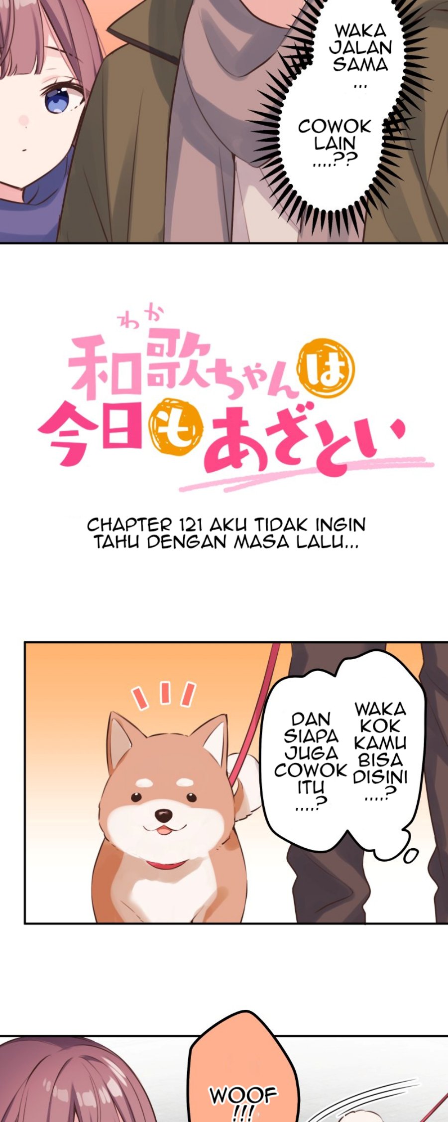 Waka-chan Is Flirty Again Bab 121 halaman 9