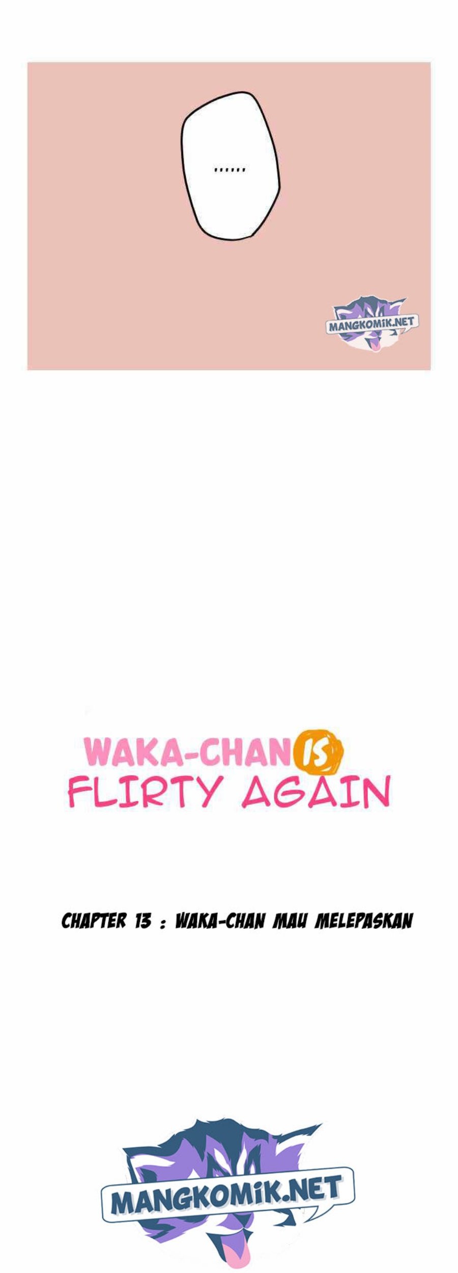 Waka-chan Is Flirty Again chapter 13 halaman 4