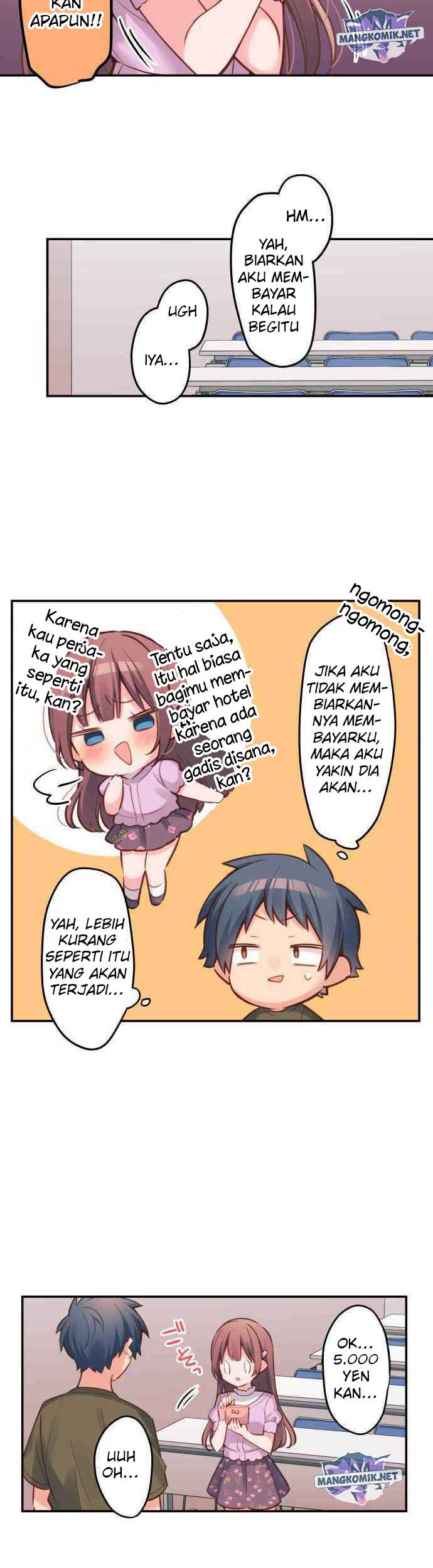 Waka-chan Is Flirty Again Bab 17 halaman 16