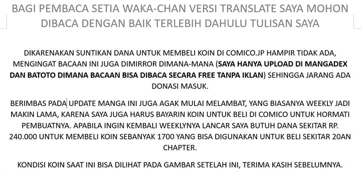 Waka-chan Is Flirty Again chapter 195 halaman 34