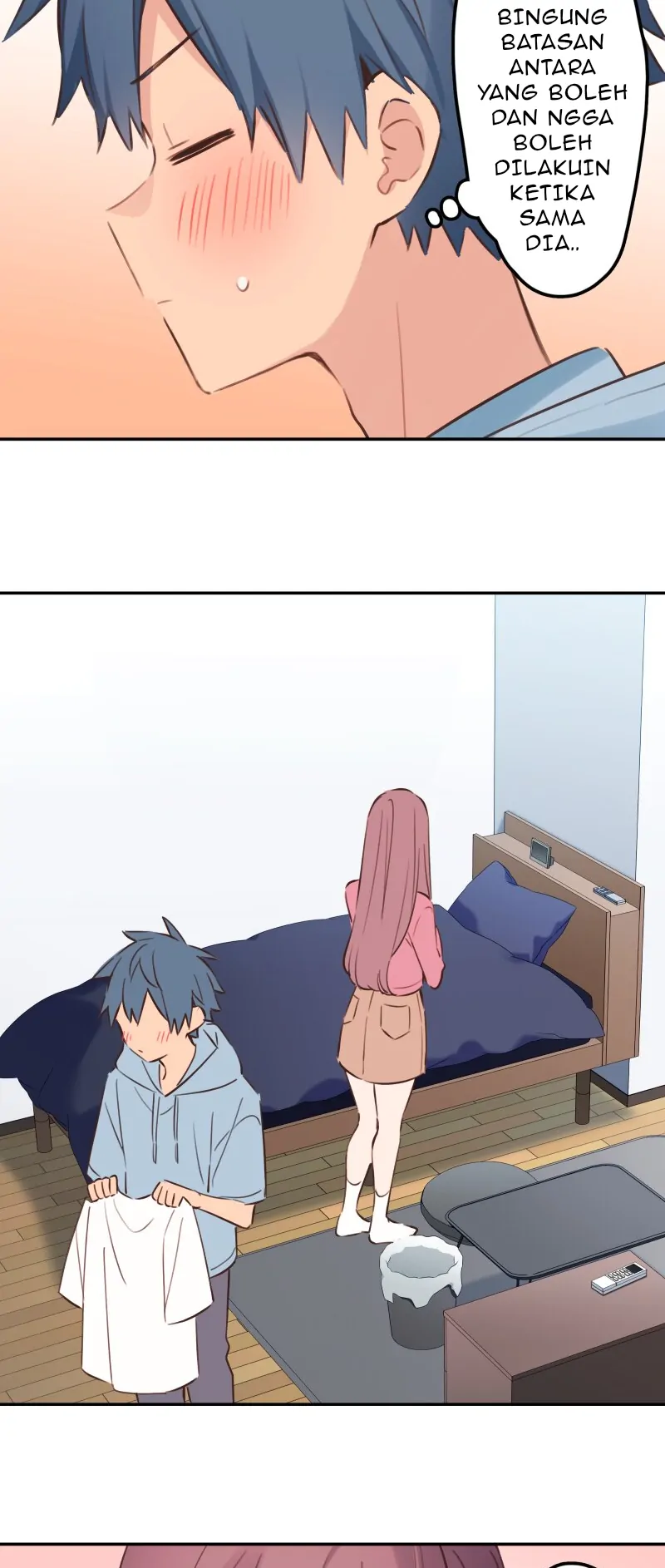 Waka-chan Is Flirty Again Bab 206 halaman 14