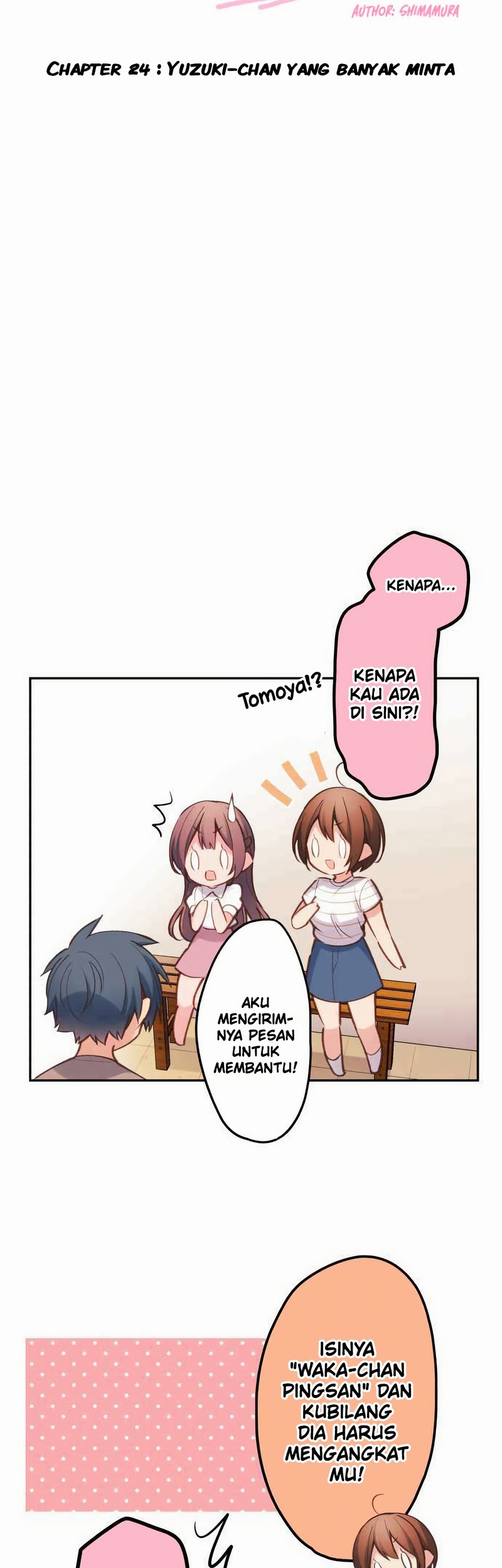 Waka-chan Is Flirty Again Bab 24 halaman 9
