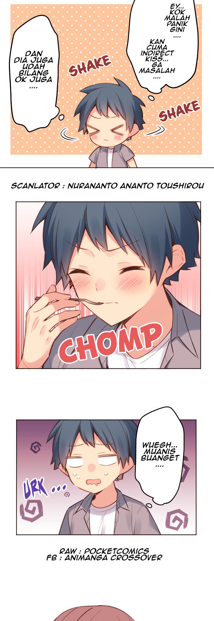 Waka-chan Is Flirty Again Bab 27 halaman 18