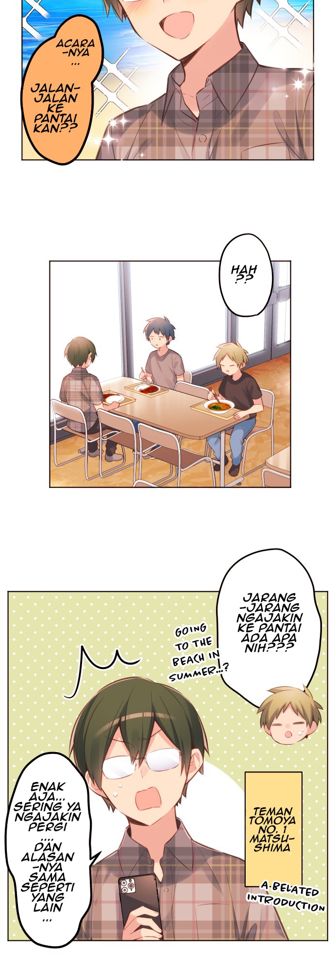 Waka-chan Is Flirty Again Bab 31 halaman 6
