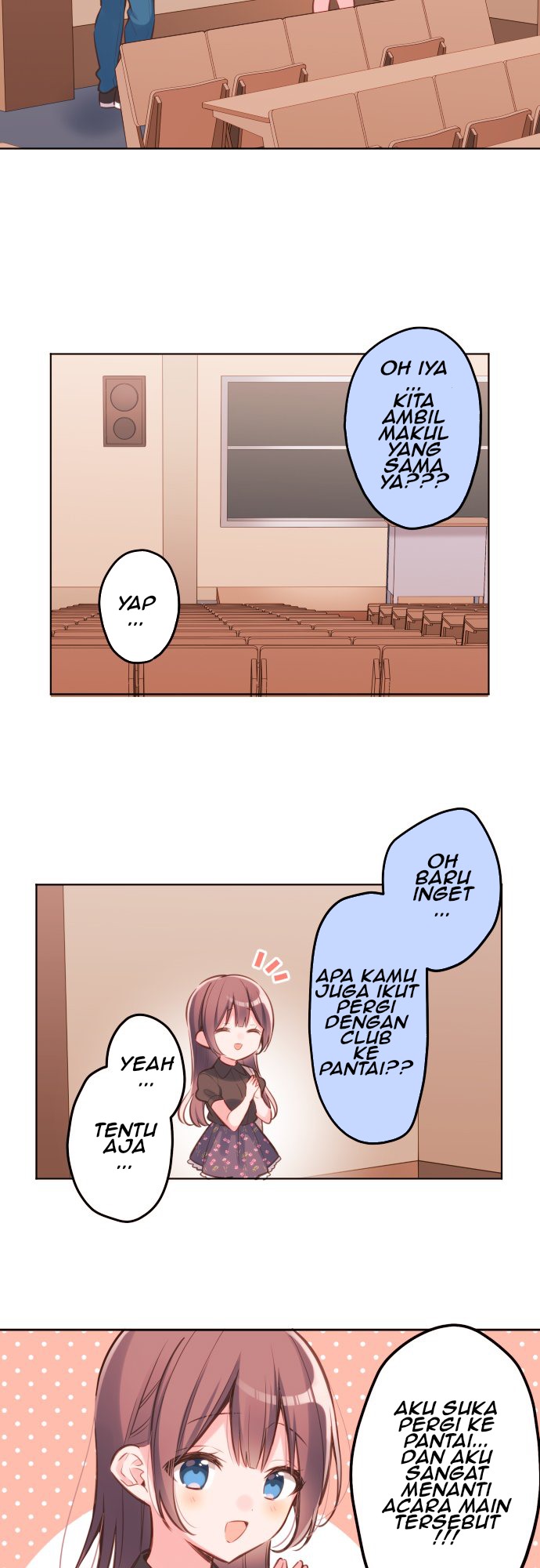 Waka-chan Is Flirty Again Bab 31 halaman 14