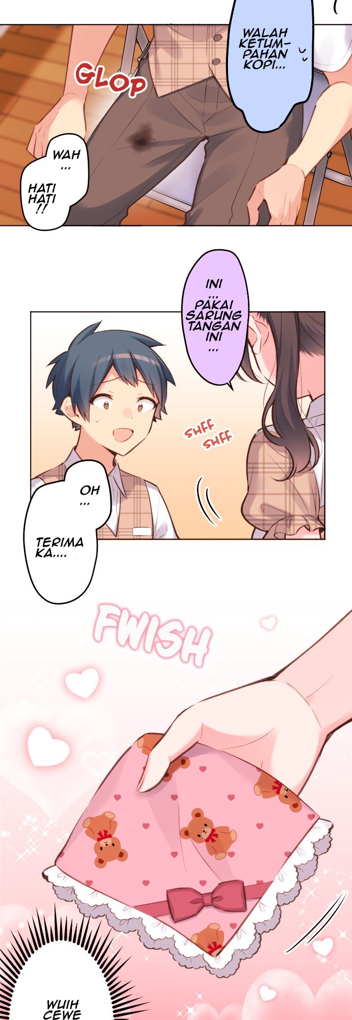 Waka-chan Is Flirty Again Bab 32 halaman 17