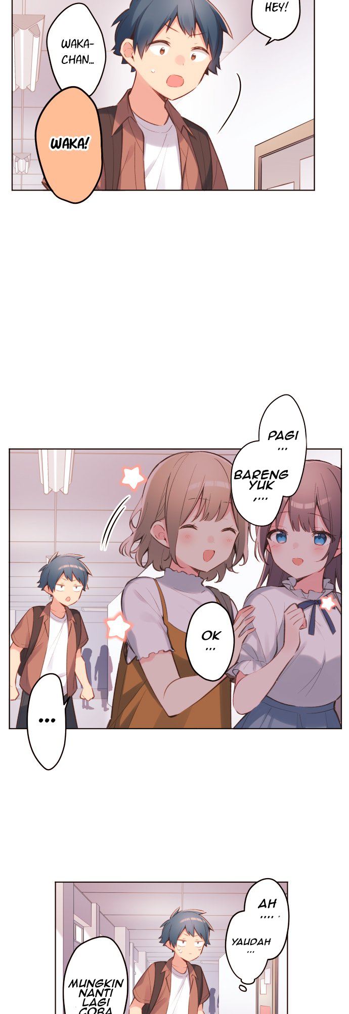 Waka-chan Is Flirty Again Bab 34 halaman 18