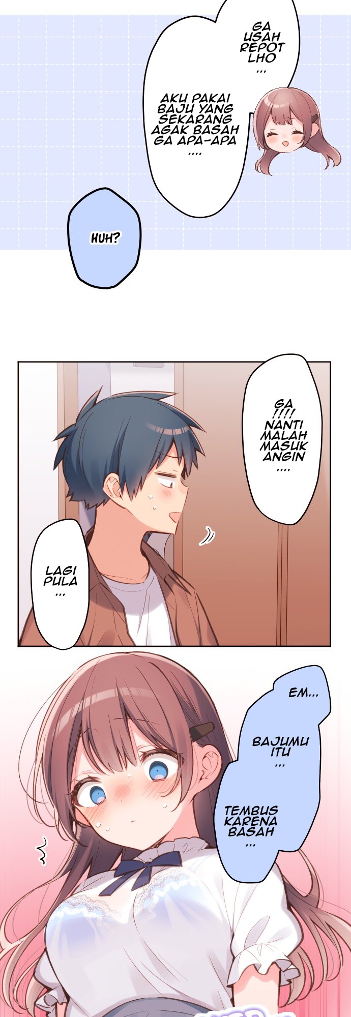 Waka-chan Is Flirty Again chapter 36 halaman 8
