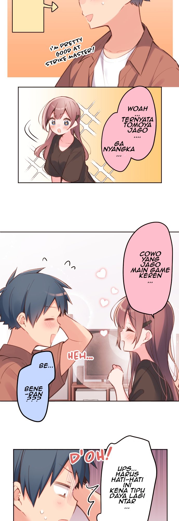 Waka-chan Is Flirty Again Bab 37 halaman 17
