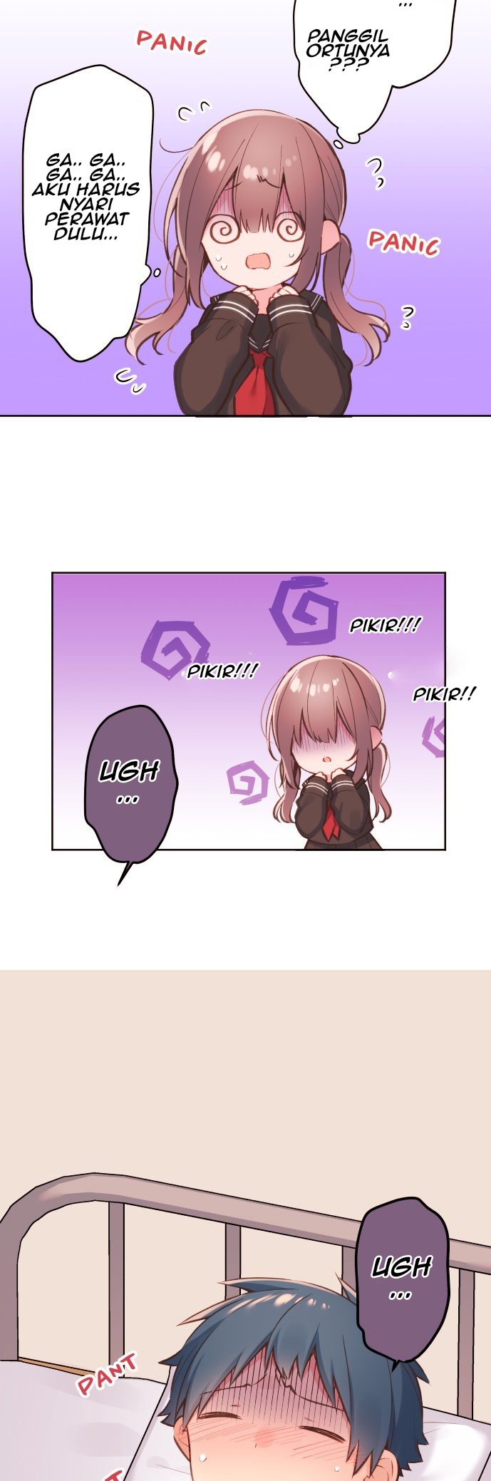 Waka-chan Is Flirty Again Bab 42 halaman 9