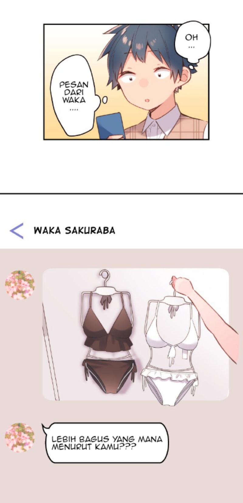 Waka-chan Is Flirty Again Bab 45 halaman 26