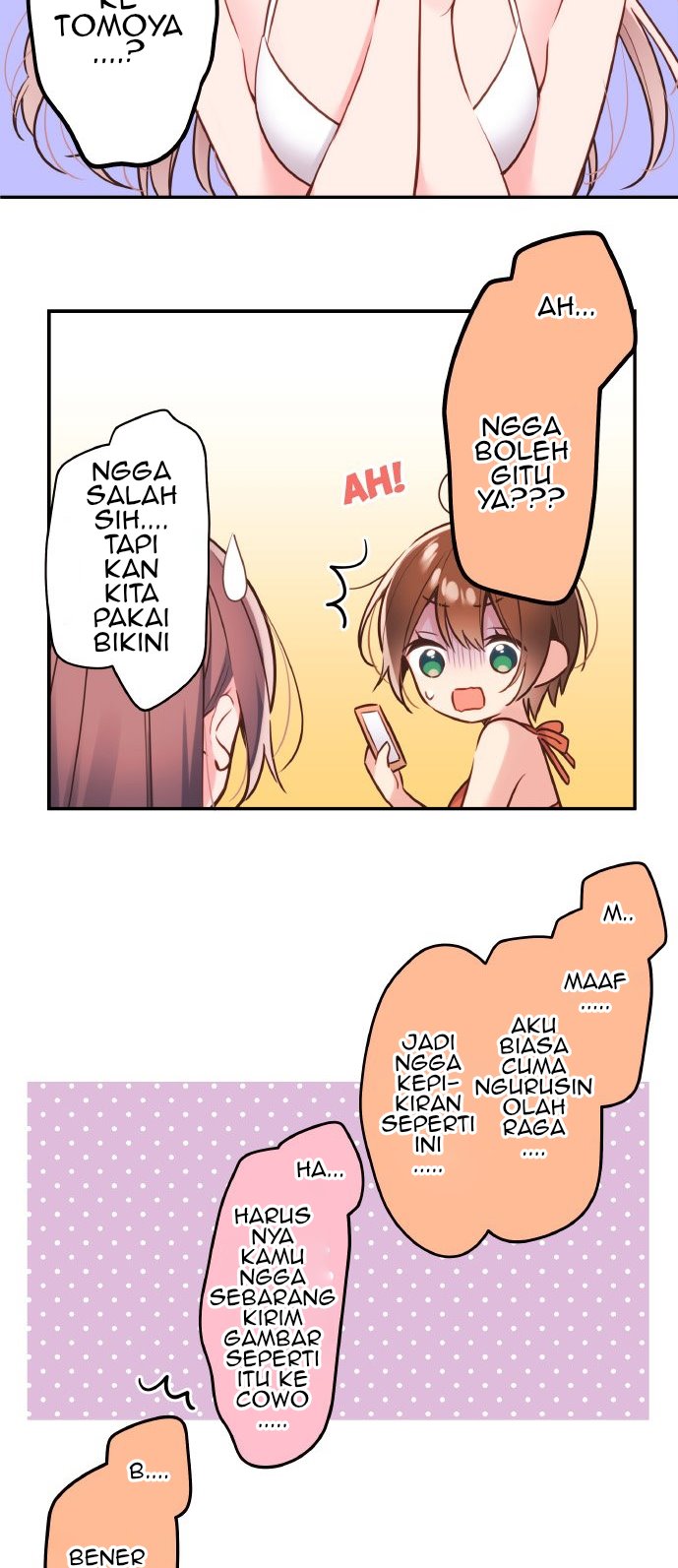 Waka-chan Is Flirty Again Bab 46 halaman 5