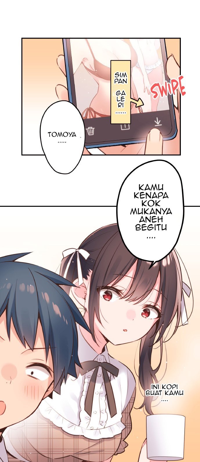 Waka-chan Is Flirty Again Bab 46 halaman 9