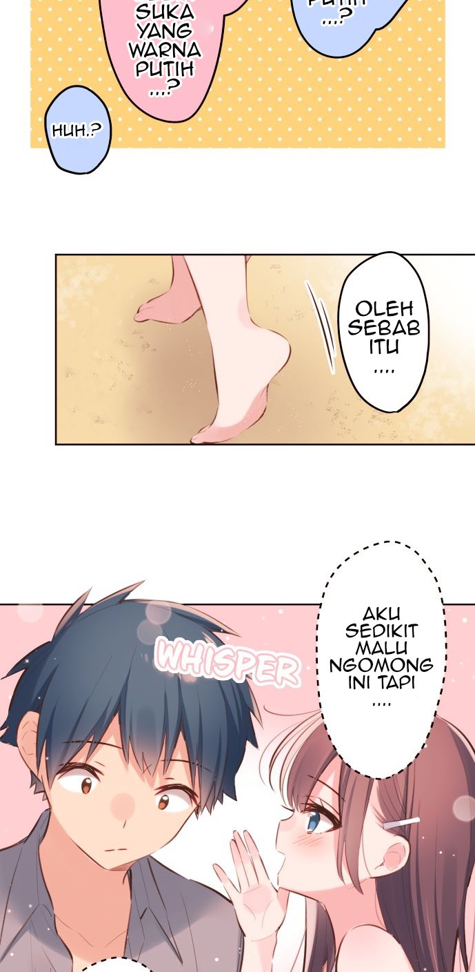 Waka-chan Is Flirty Again Bab 47 halaman 18