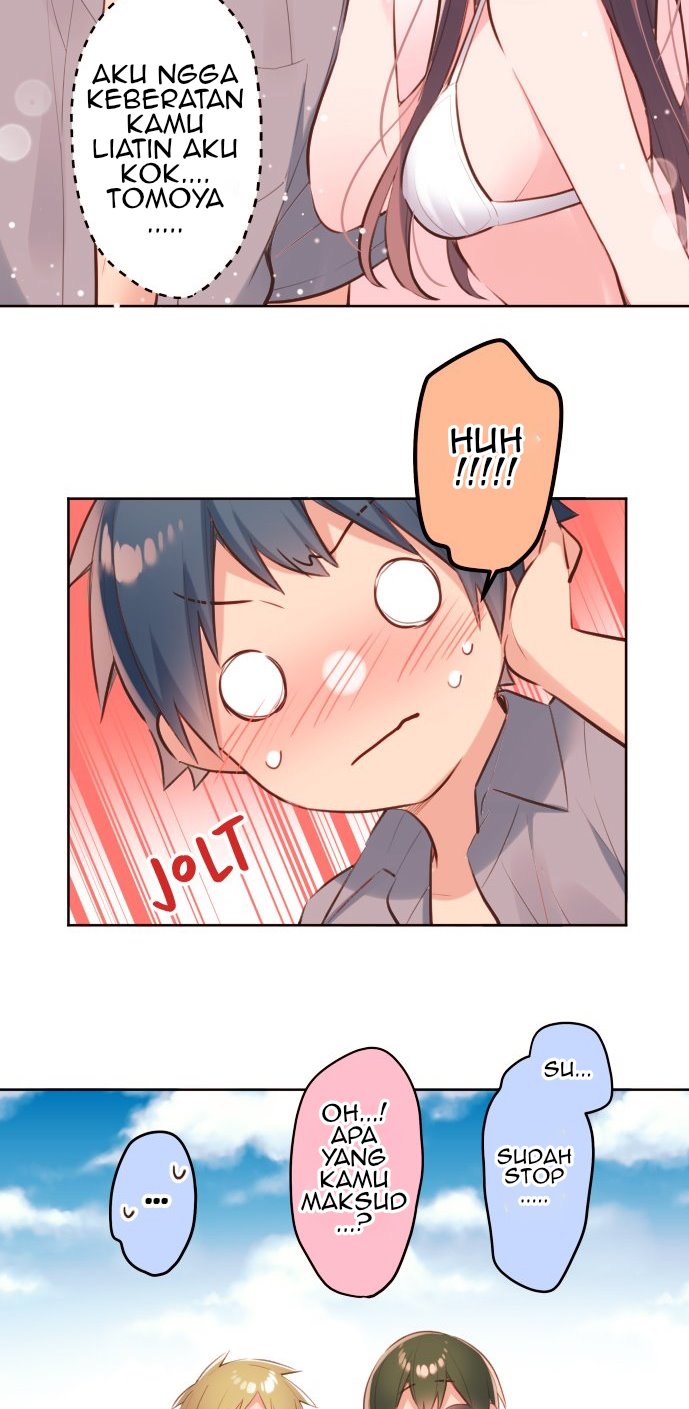 Waka-chan Is Flirty Again Bab 47 halaman 19