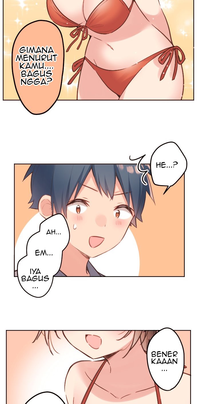 Waka-chan Is Flirty Again Bab 47 halaman 27
