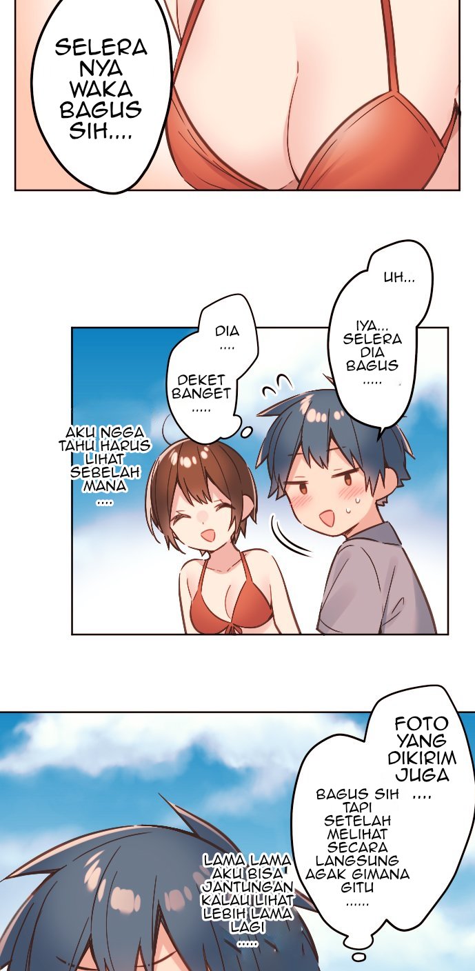 Waka-chan Is Flirty Again Bab 47 halaman 28