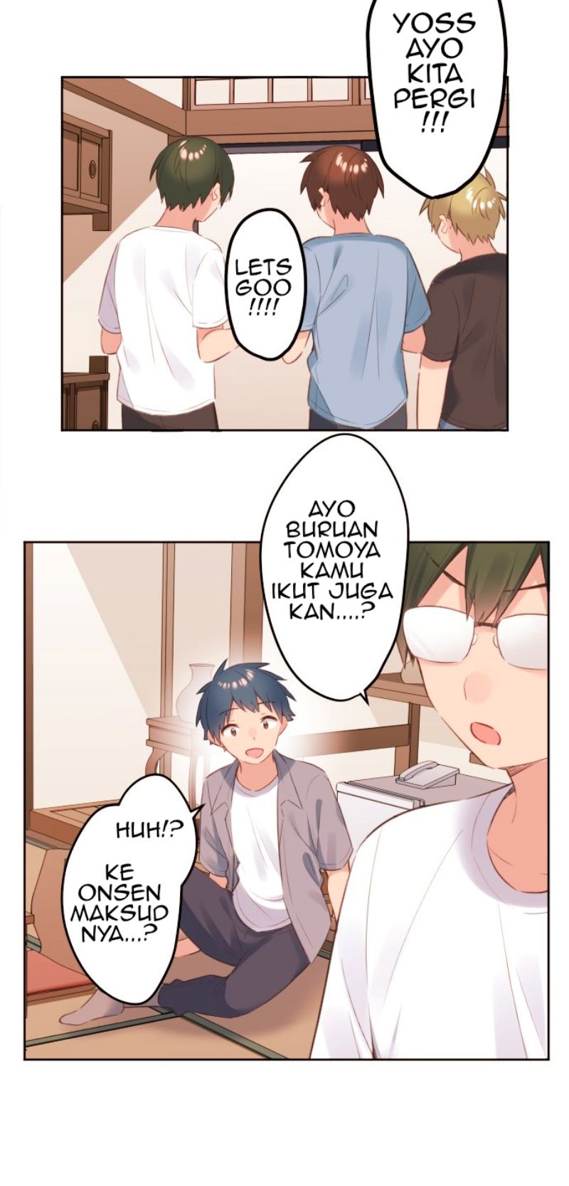 Waka-chan Is Flirty Again Bab 49 halaman 5
