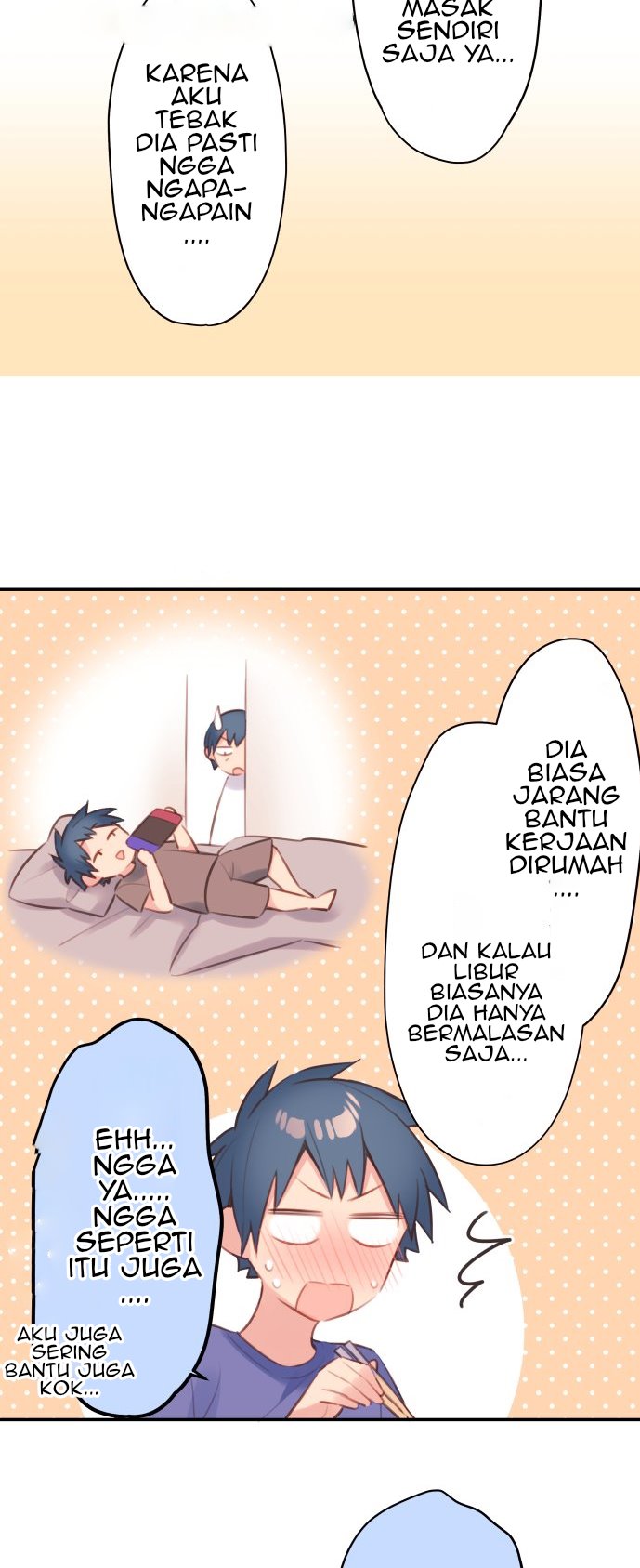 Waka-chan Is Flirty Again Bab 68 halaman 14