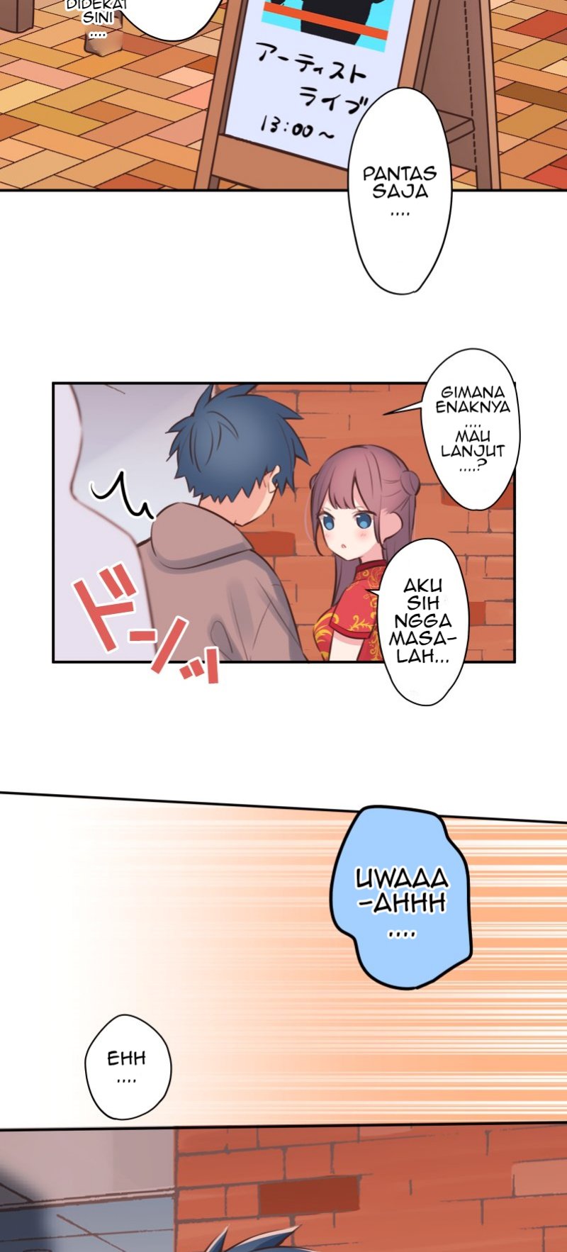 Waka-chan Is Flirty Again Bab 80 halaman 34