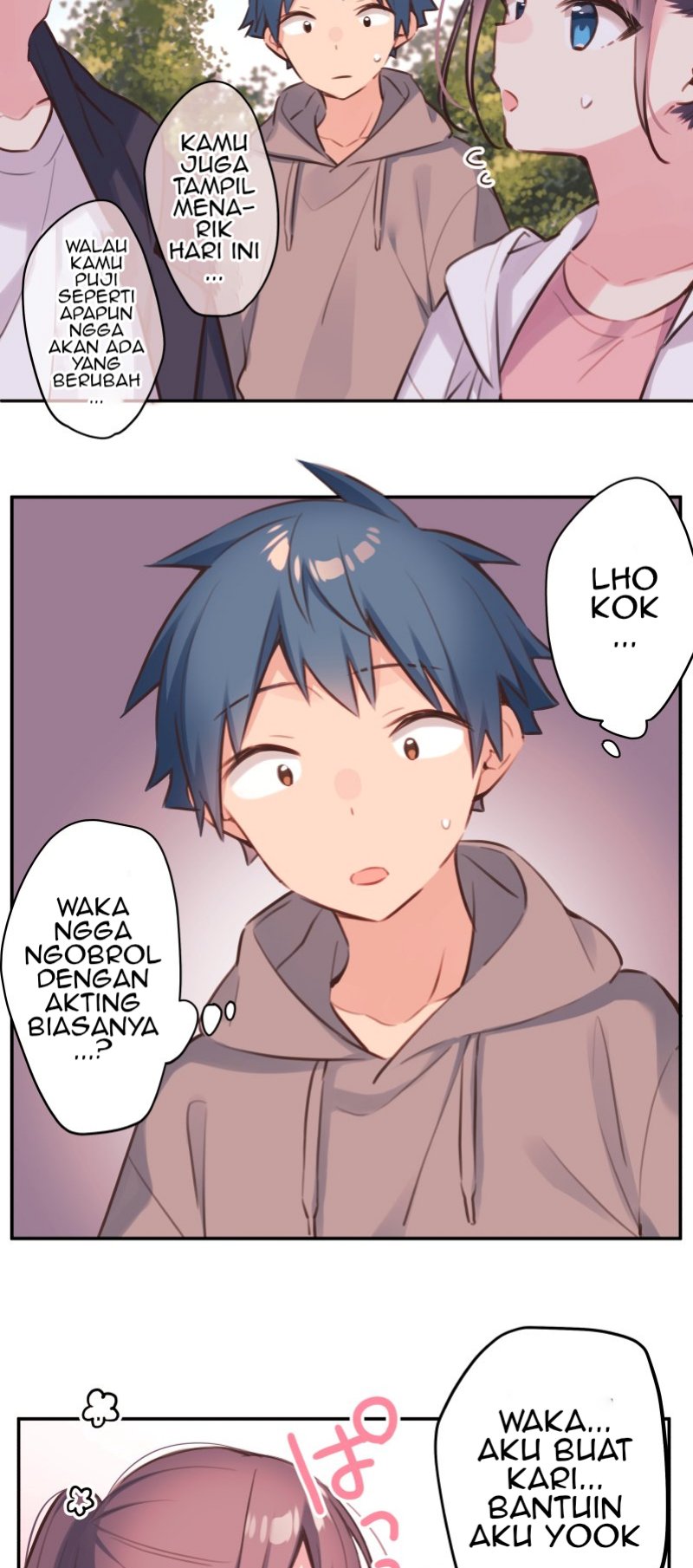 Waka-chan Is Flirty Again Bab 84 halaman 19