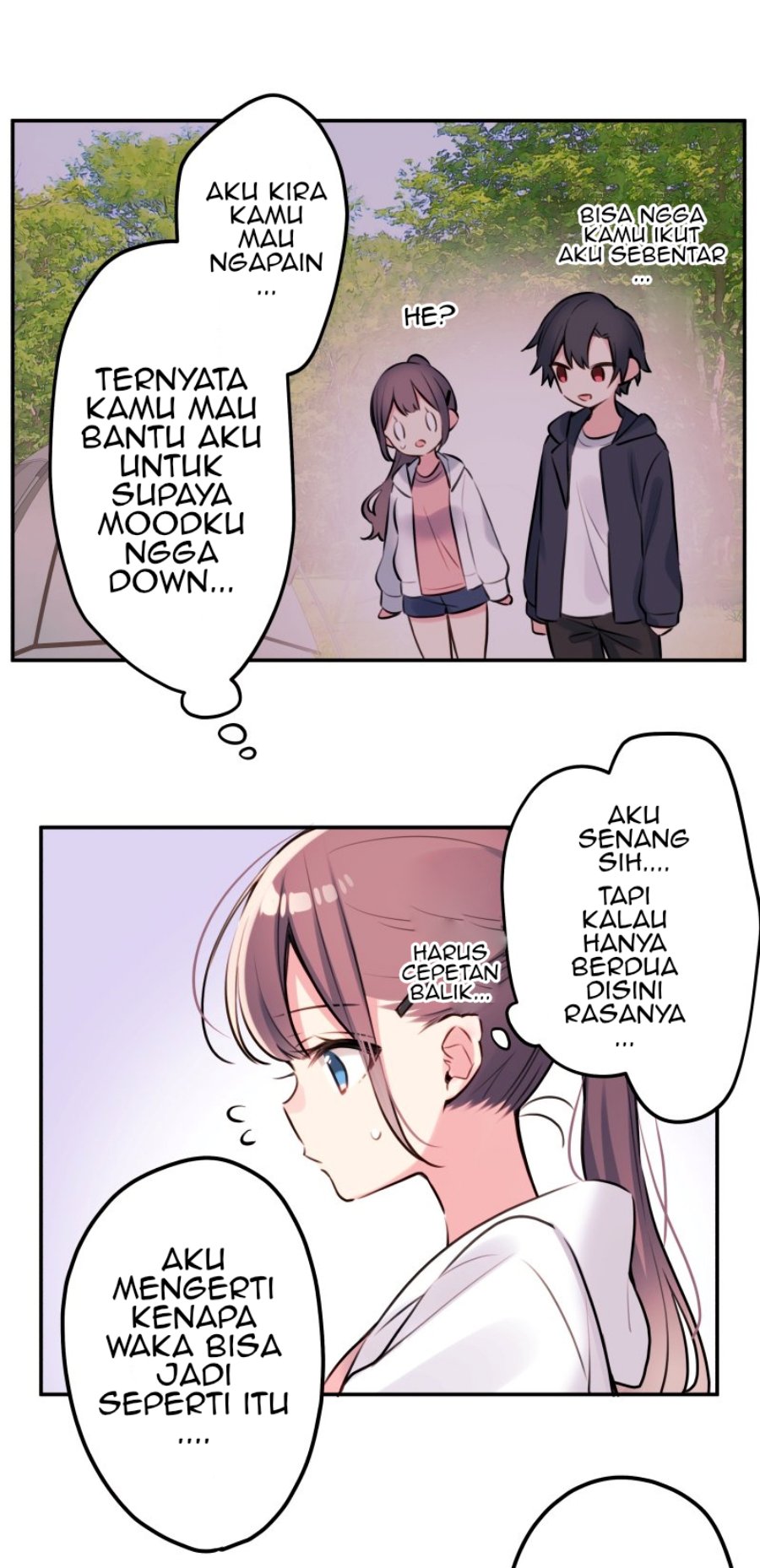 Waka-chan Is Flirty Again Bab 85 halaman 9