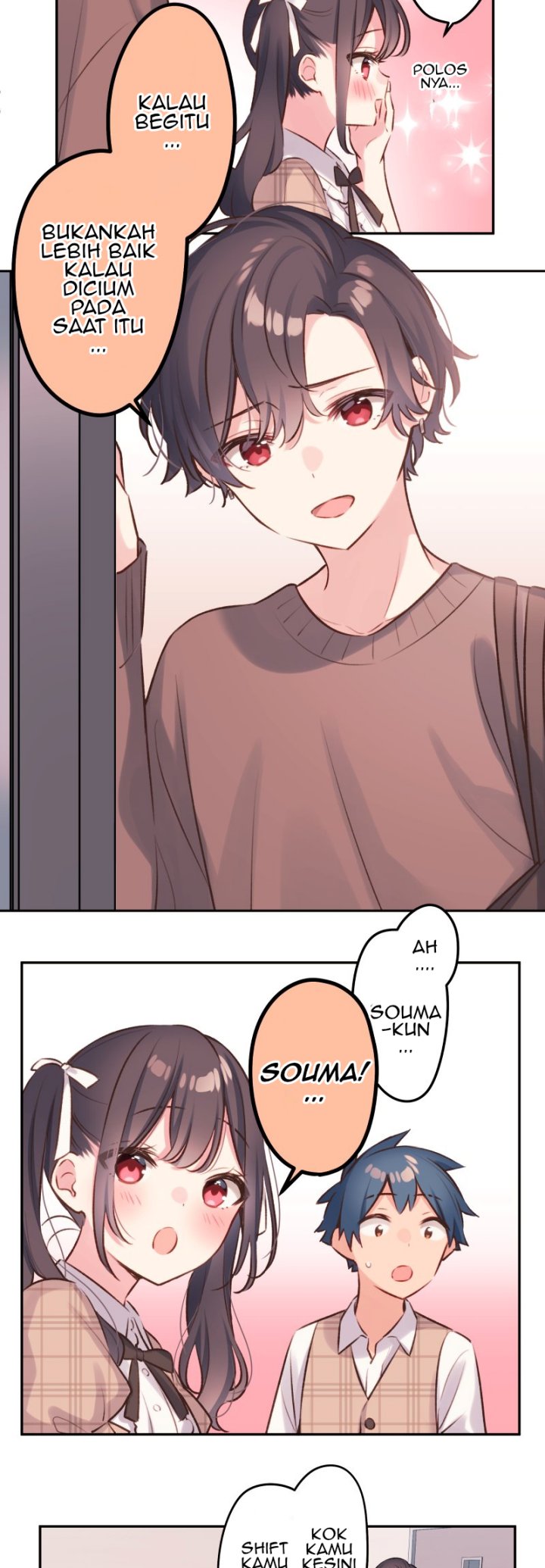 Waka-chan Is Flirty Again Bab 95 halaman 7