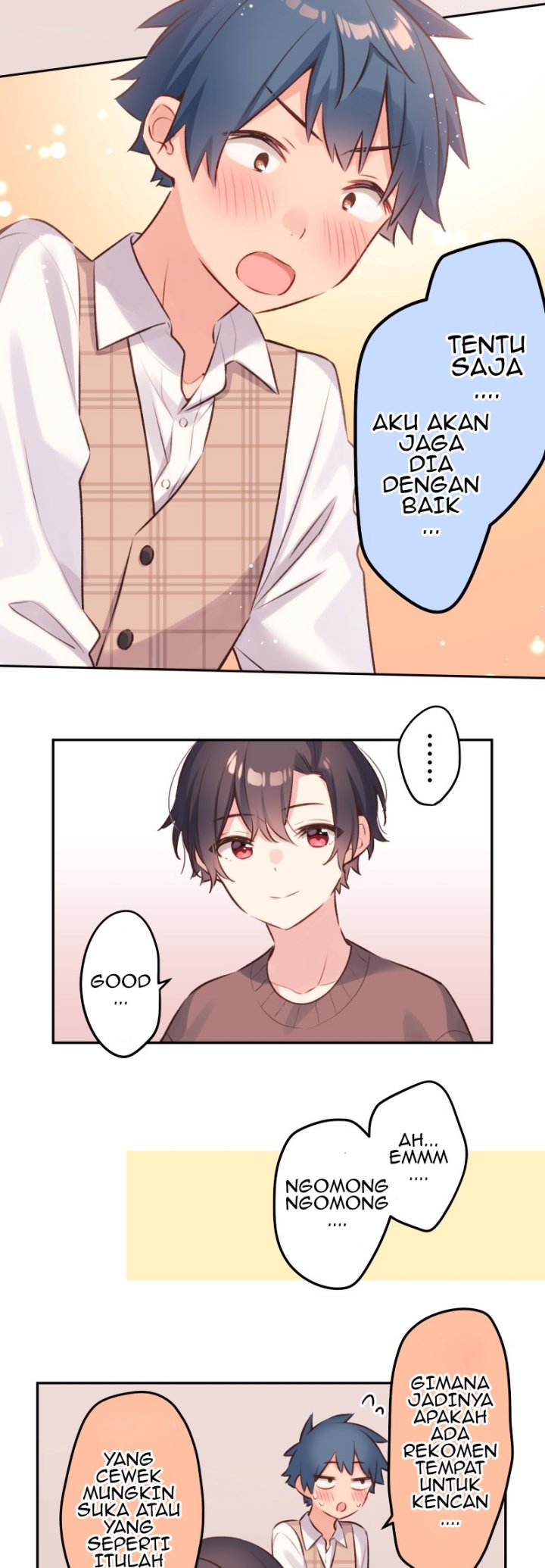 Waka-chan Is Flirty Again Bab 95 halaman 17
