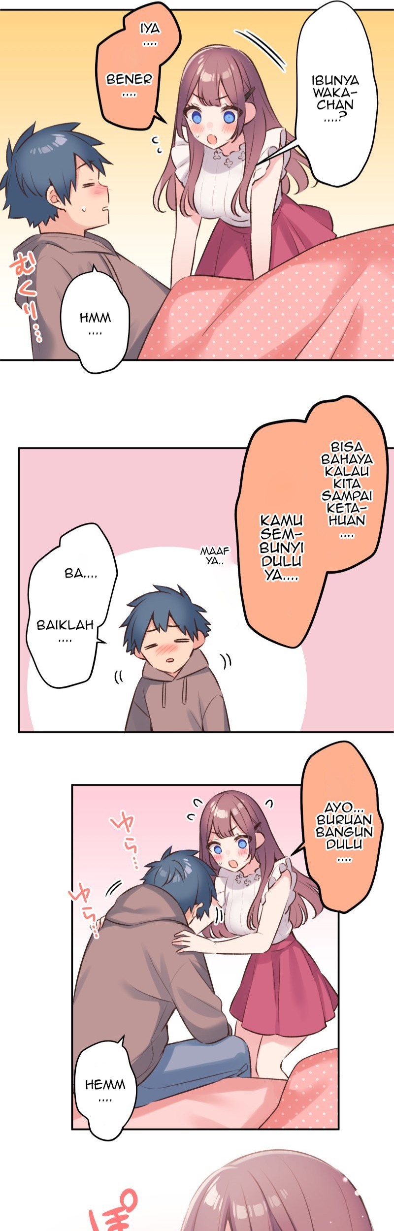 Waka-chan Is Flirty Again Bab 98 halaman 5