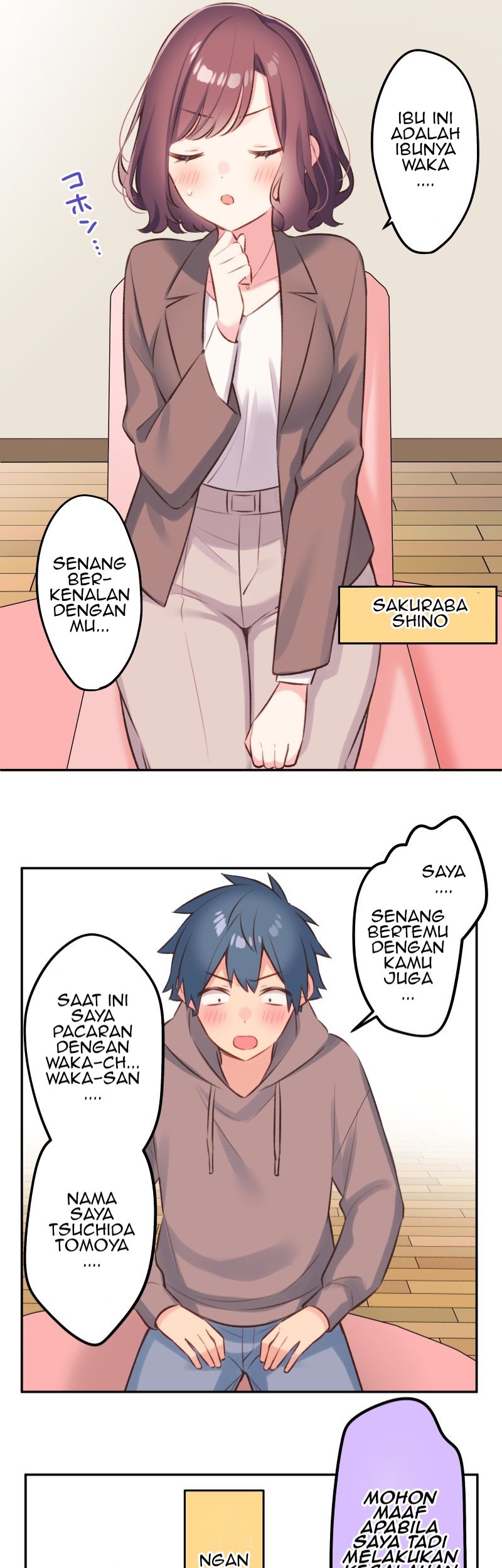 Waka-chan Is Flirty Again Bab 98 halaman 24