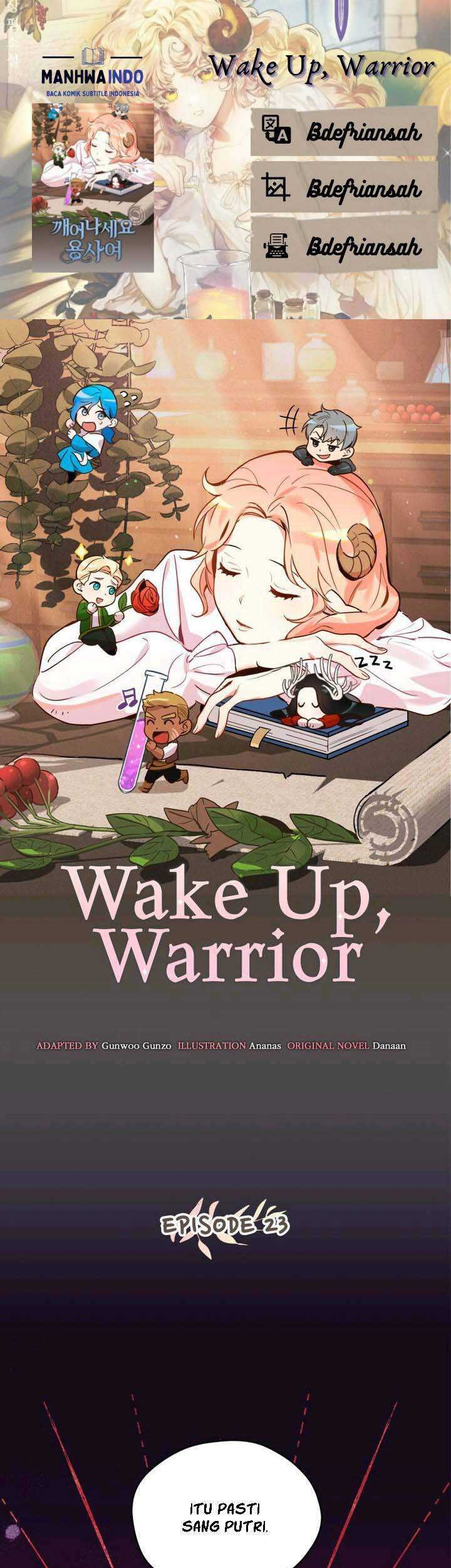 Wake Up, Warrior Bab 23 halaman 1