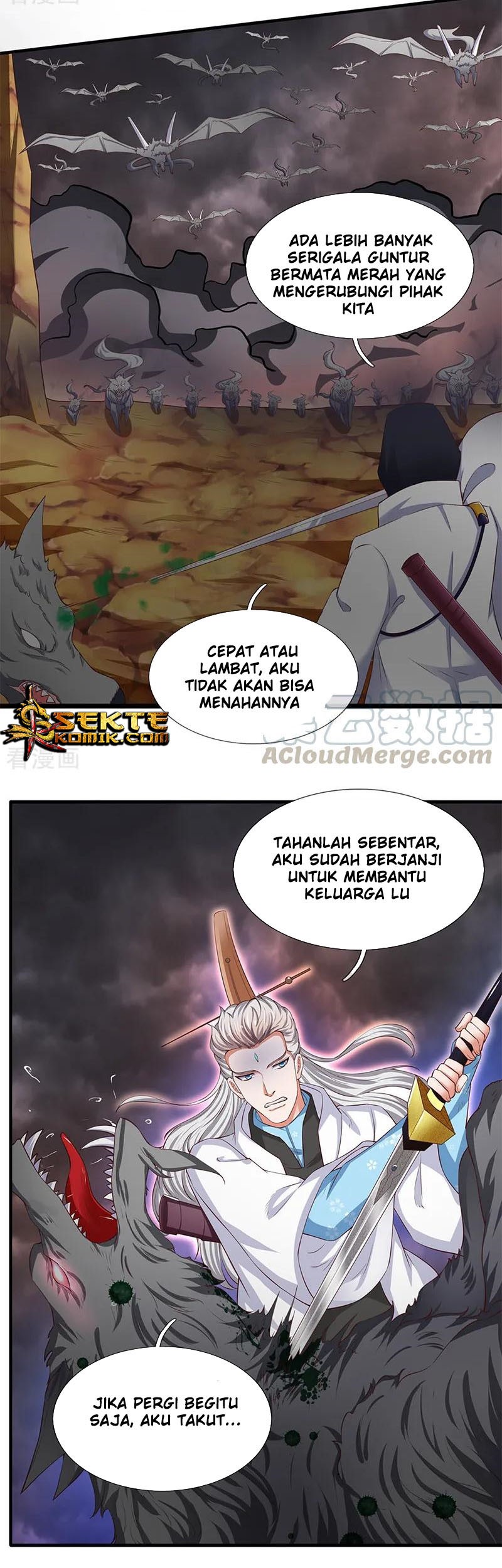 Wan Gu Shen Wang Bab 108 halaman 4