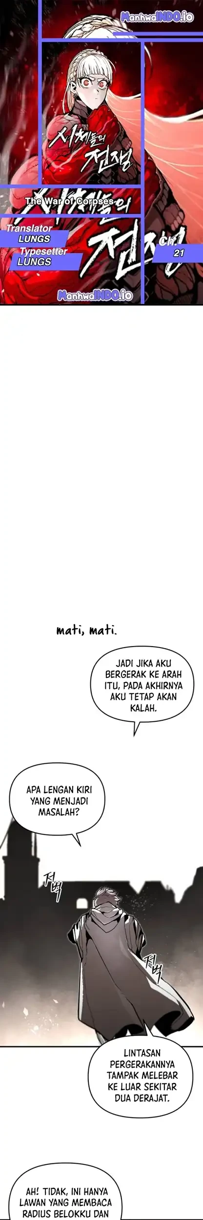 War of Corpses Bab 21 halaman 1