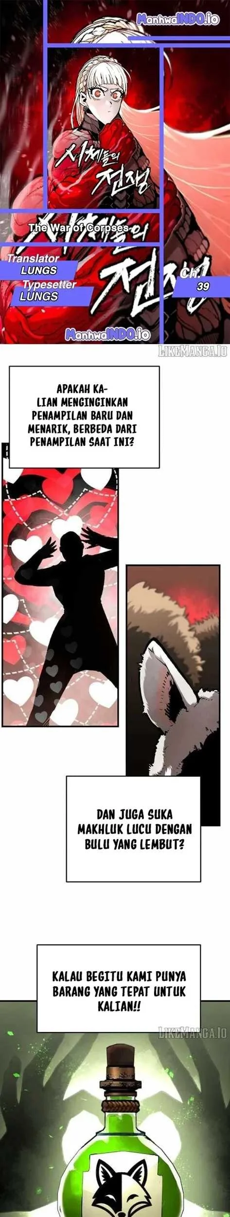 War of Corpses chapter 39 halaman 1