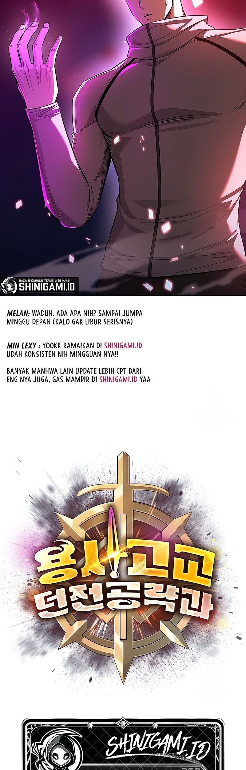 Warrior High School – Dungeon Raid Department chapter 39 halaman 59