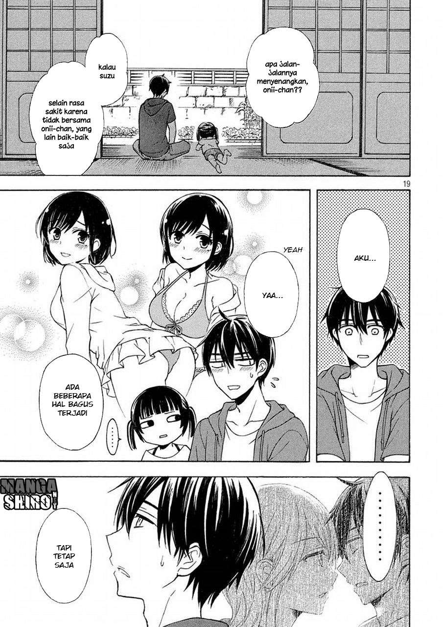 Watari-kun no xx ga Houkai Sunzen chapter 21 halaman 20