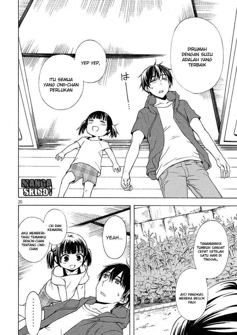 Watari-kun no xx ga Houkai Sunzen chapter 21 halaman 21