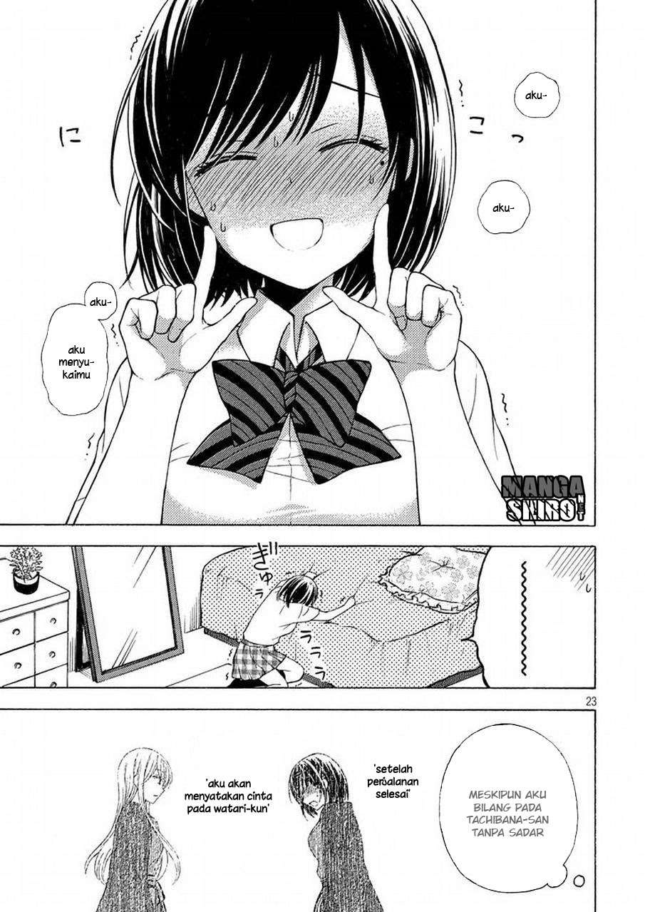 Watari-kun no xx ga Houkai Sunzen chapter 21 halaman 24