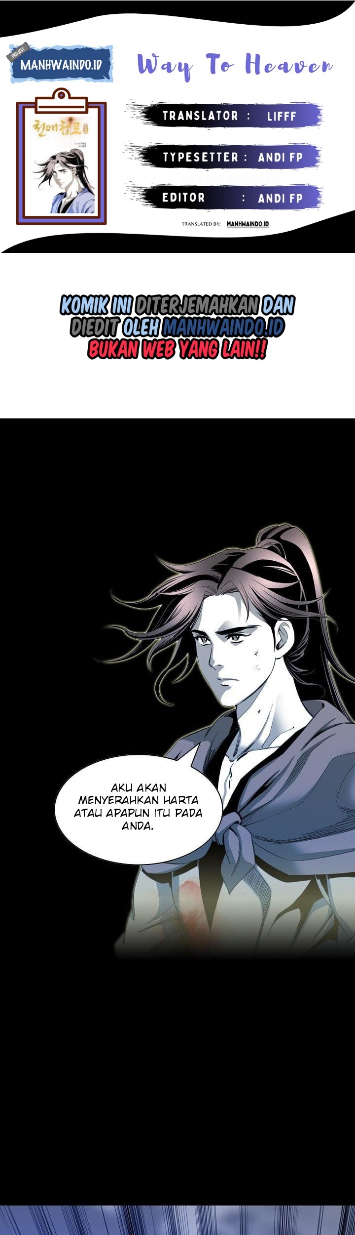 Way To Heaven chapter 27 halaman 1