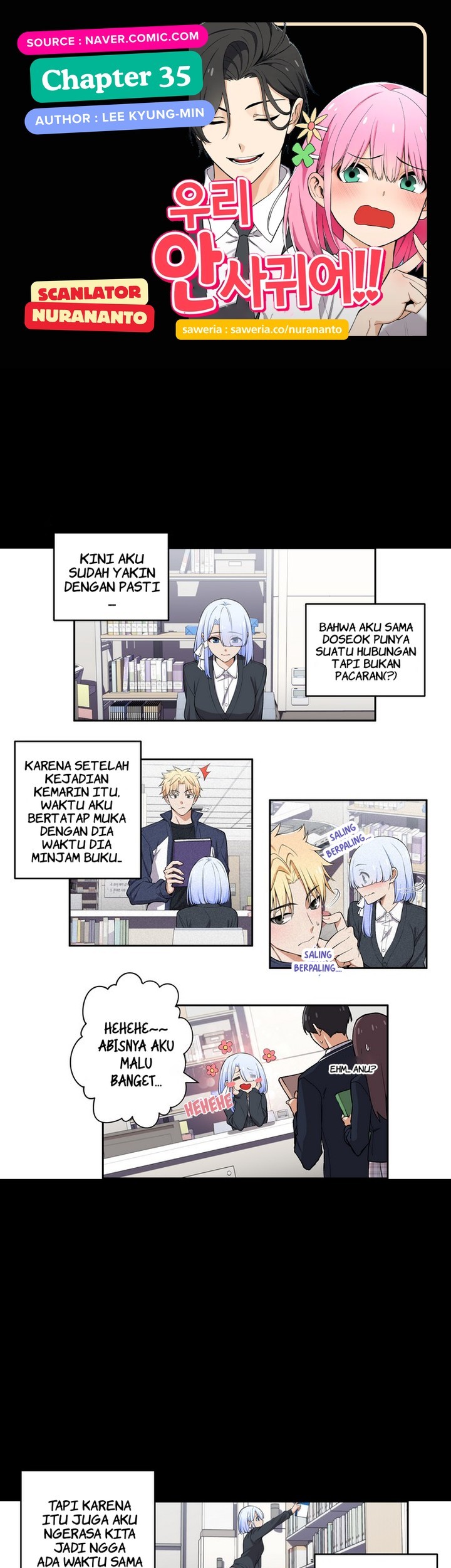 We Are Not Dating!! chapter 35 halaman 1