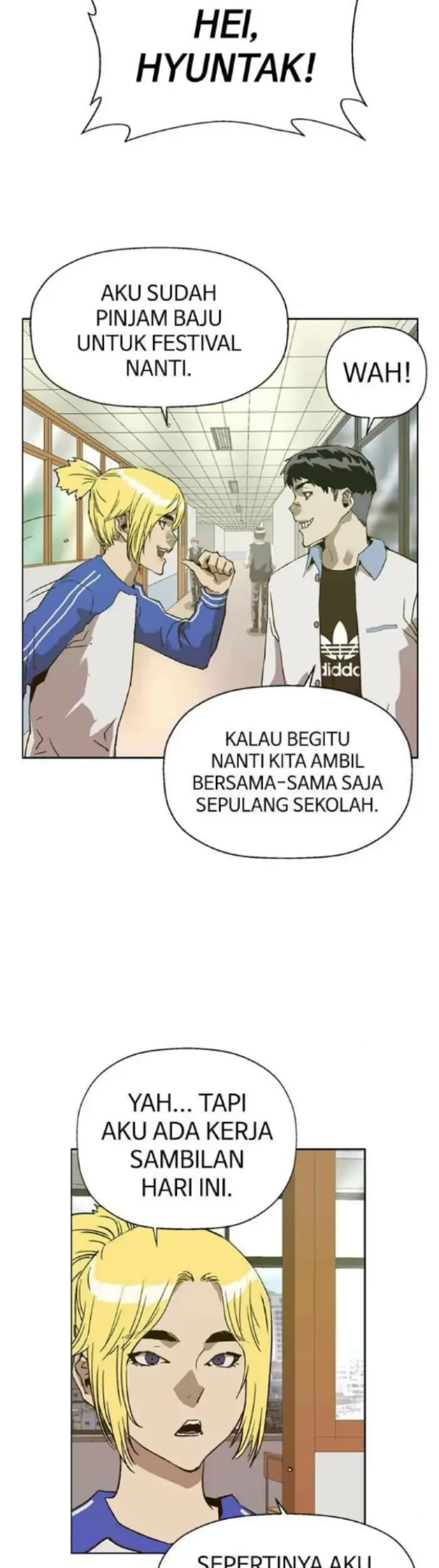 Weak Hero Bab 216.1 halaman 19