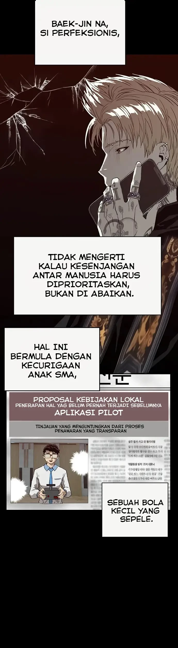 Weak Hero Bab 218.2 halaman 11