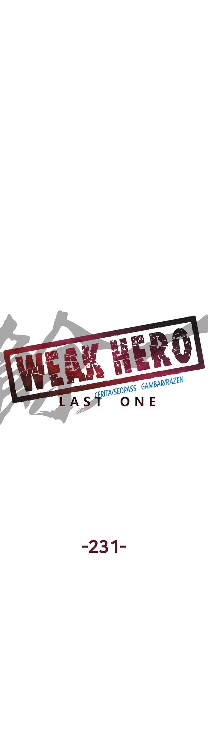 Weak Hero Bab 231 halaman 14