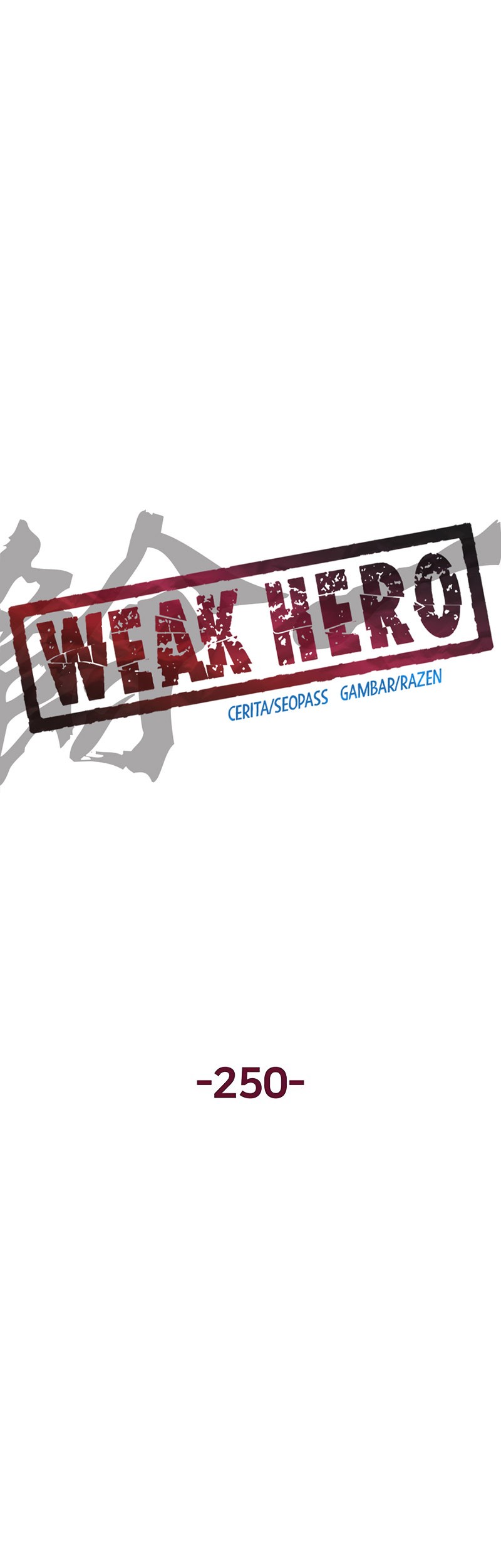 Weak Hero Bab 250 halaman 11